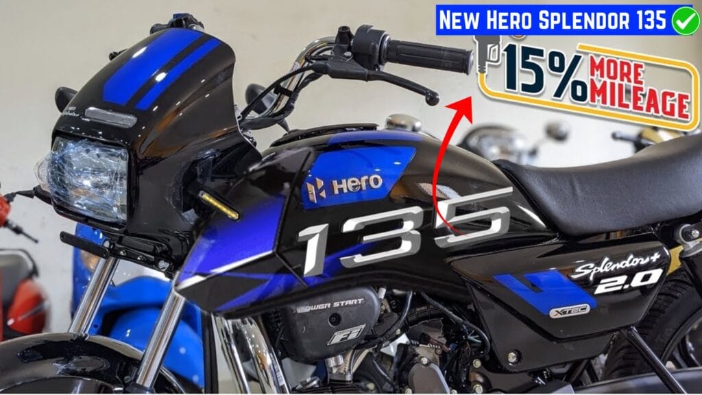 New Hero Splendor 135