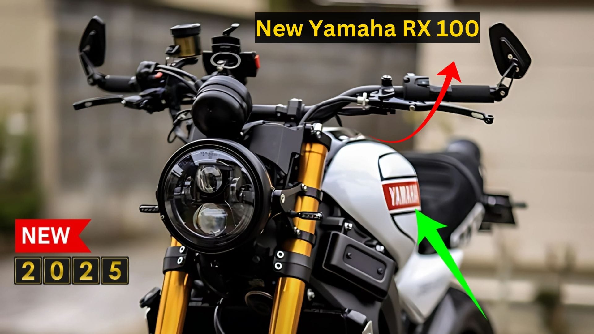 New Yamaha RX 100